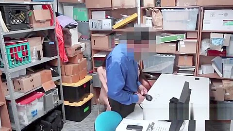 Sweet teen 18+ thieves have seduced the cop to bang to nail them hard