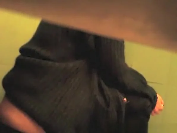 Toilet catches woman peeing