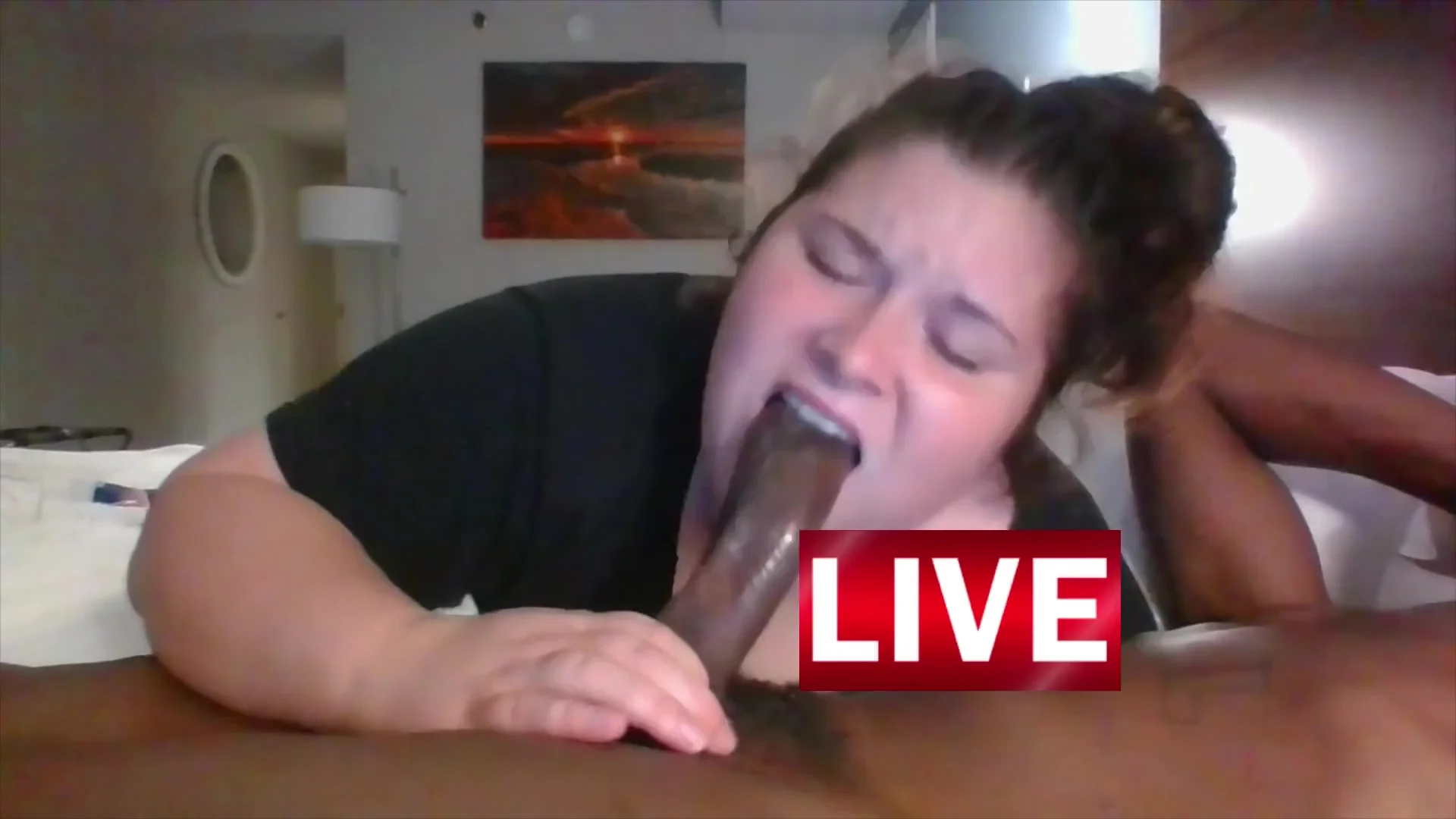 Takes Big Black Cock Anal Style With Sloppy Lynn