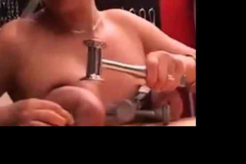 She loves to torture her tits