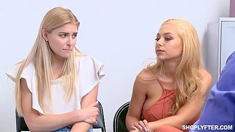 Honey Blossom, Nikki Peach - Milf And Her Girl Must Punish