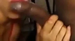 Ebony GF Has Nerd Bf Going Crazy