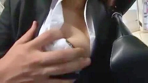 Asian girl in the bus