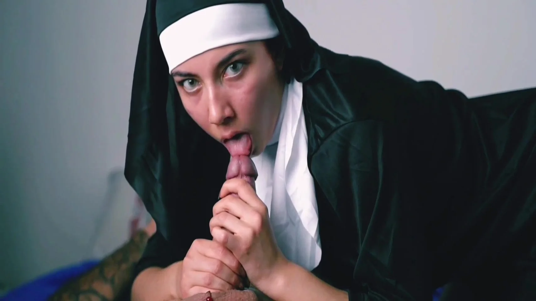 In Christmas Time Im A Good Girl And I Blowjob 5 Min