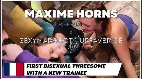 4k - First Bisexual Bareback Threesome With A Trainee