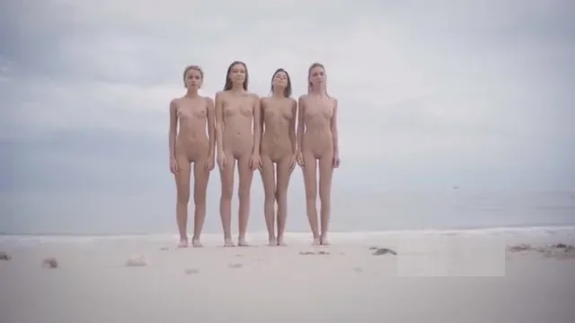 4 Nude Beach Nymphs