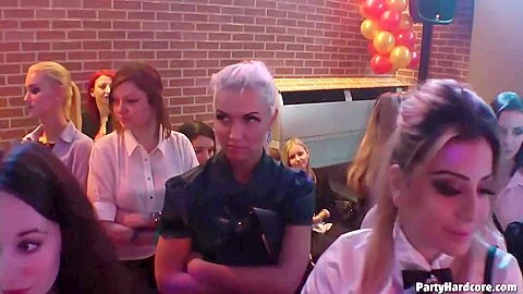 Naughty ladies who went to a local night club the other night ended up having an orgy