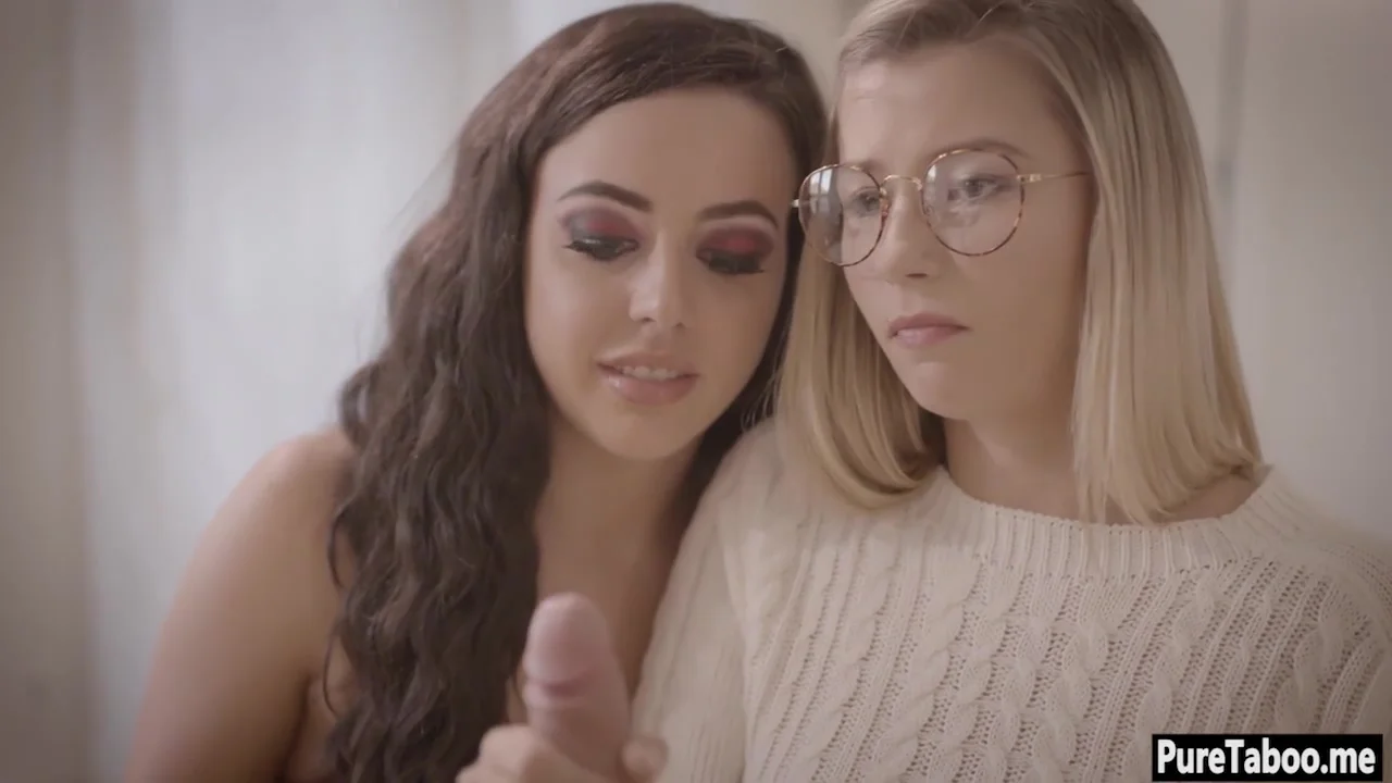 Stepsister And Bff teen 18+ Tricked A Stepbrother Into Sex
