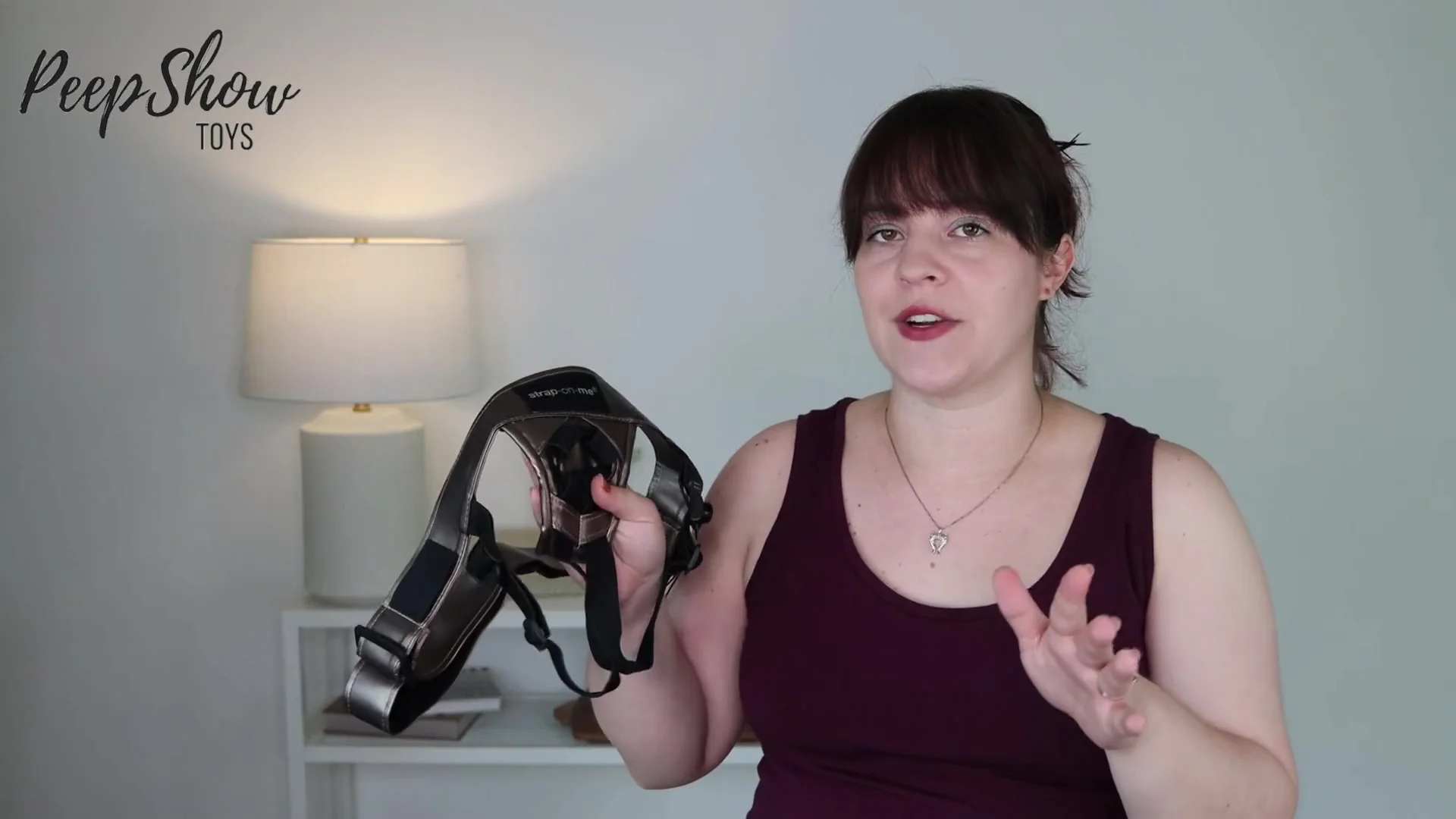Sex Toy Review - Strap-on-me Curious Harness - Cushioned And Comfortable Strapon!