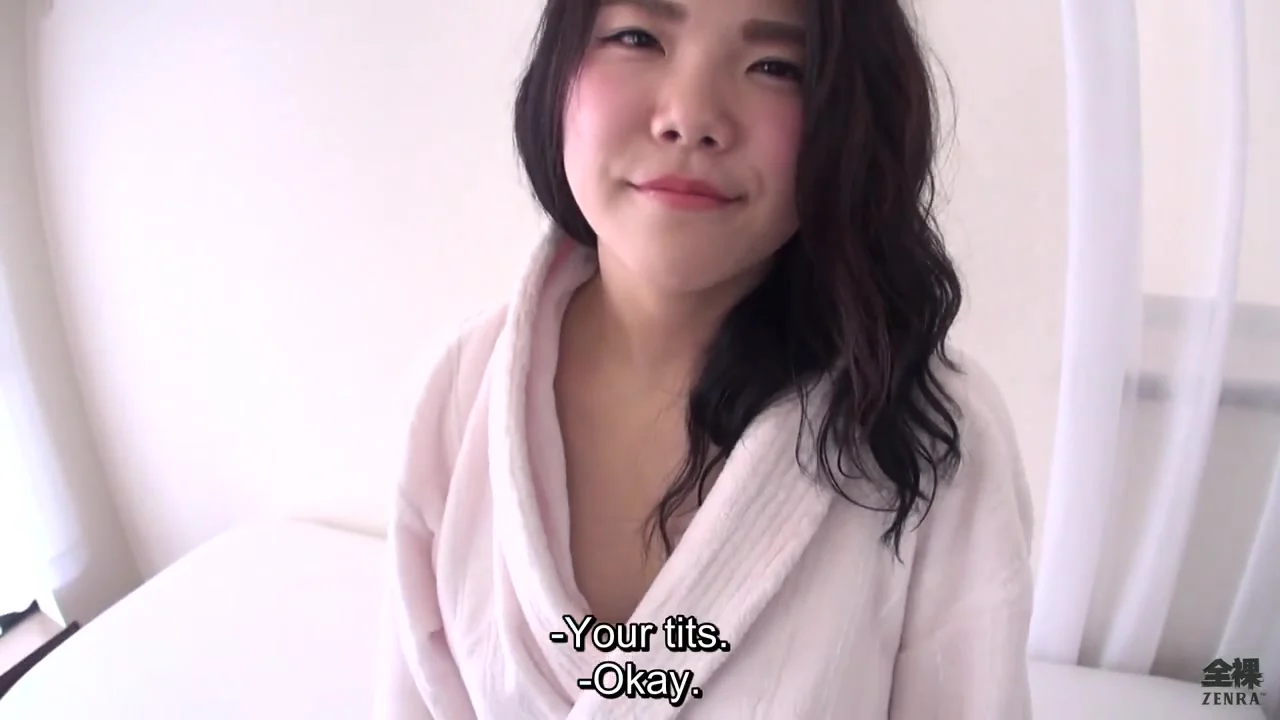 Pale and curvy Japanese amateur body measurements and sex