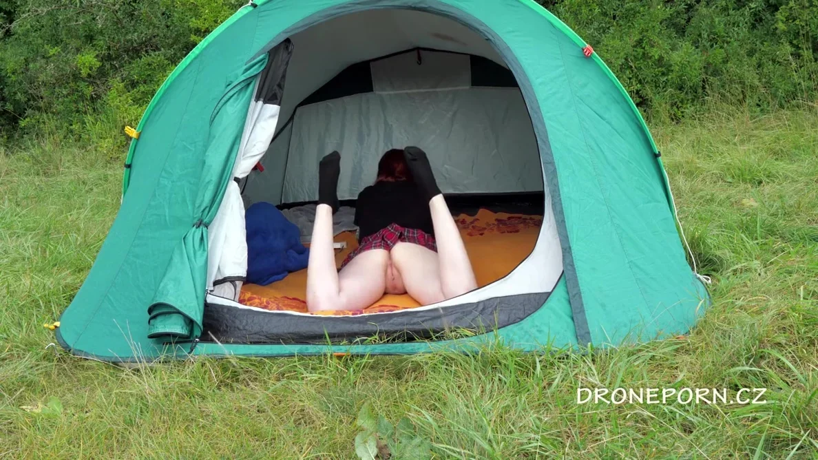 Sweet Angelina In Sweet Nudist Ginger In The Tent