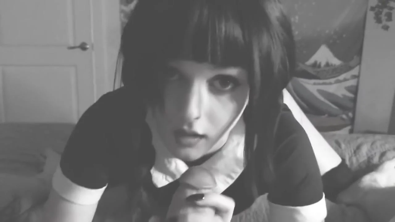 Wednesday Addams In At College. Slutty Witch