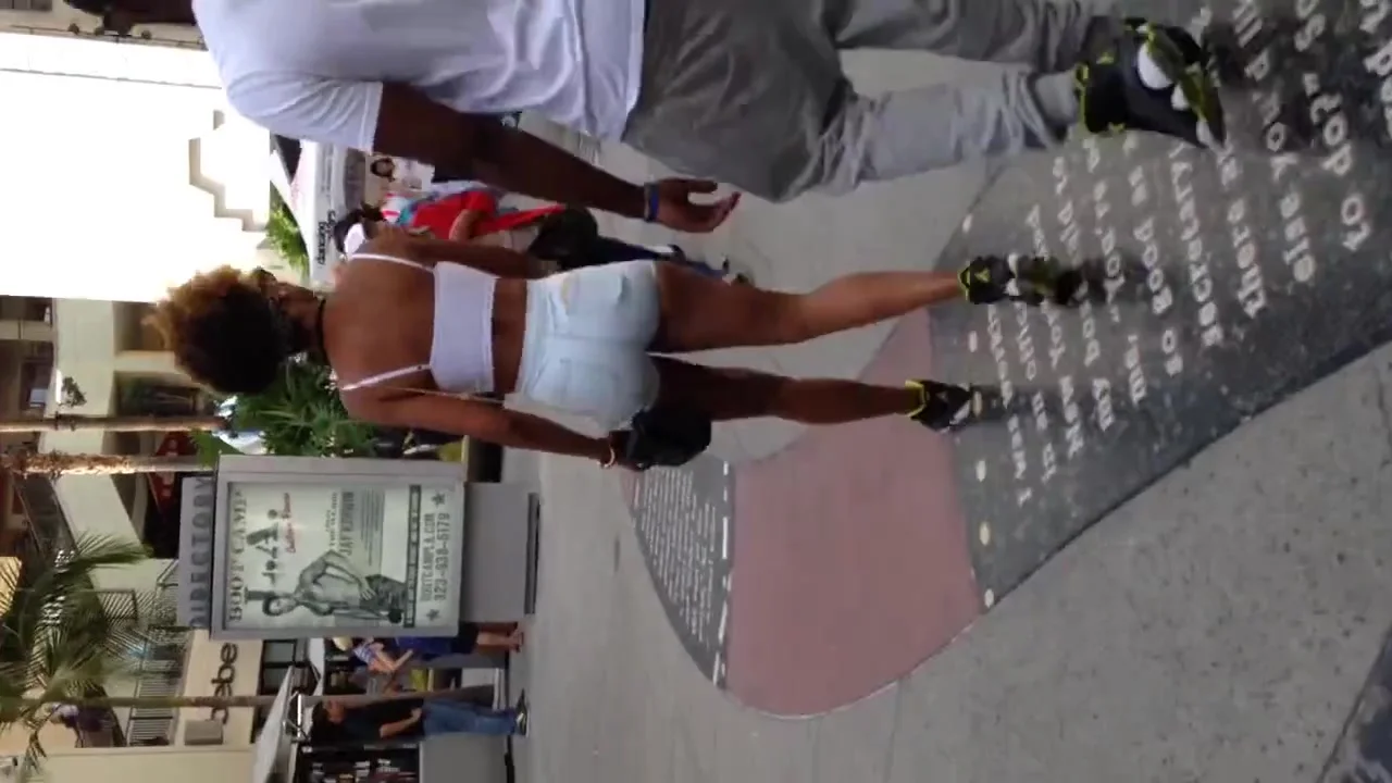Big booty light skin black girl
