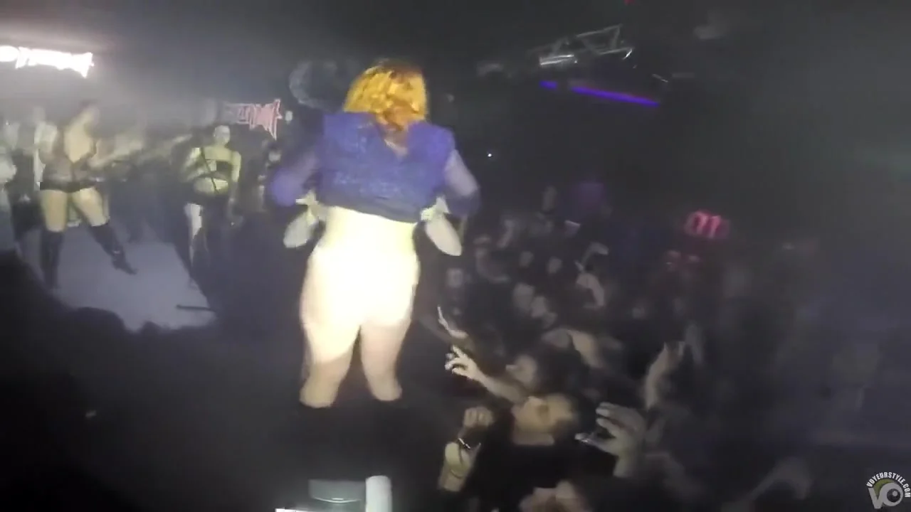 Crazy nightclub adventure with the naked babes