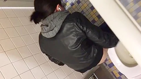 in women s toilet