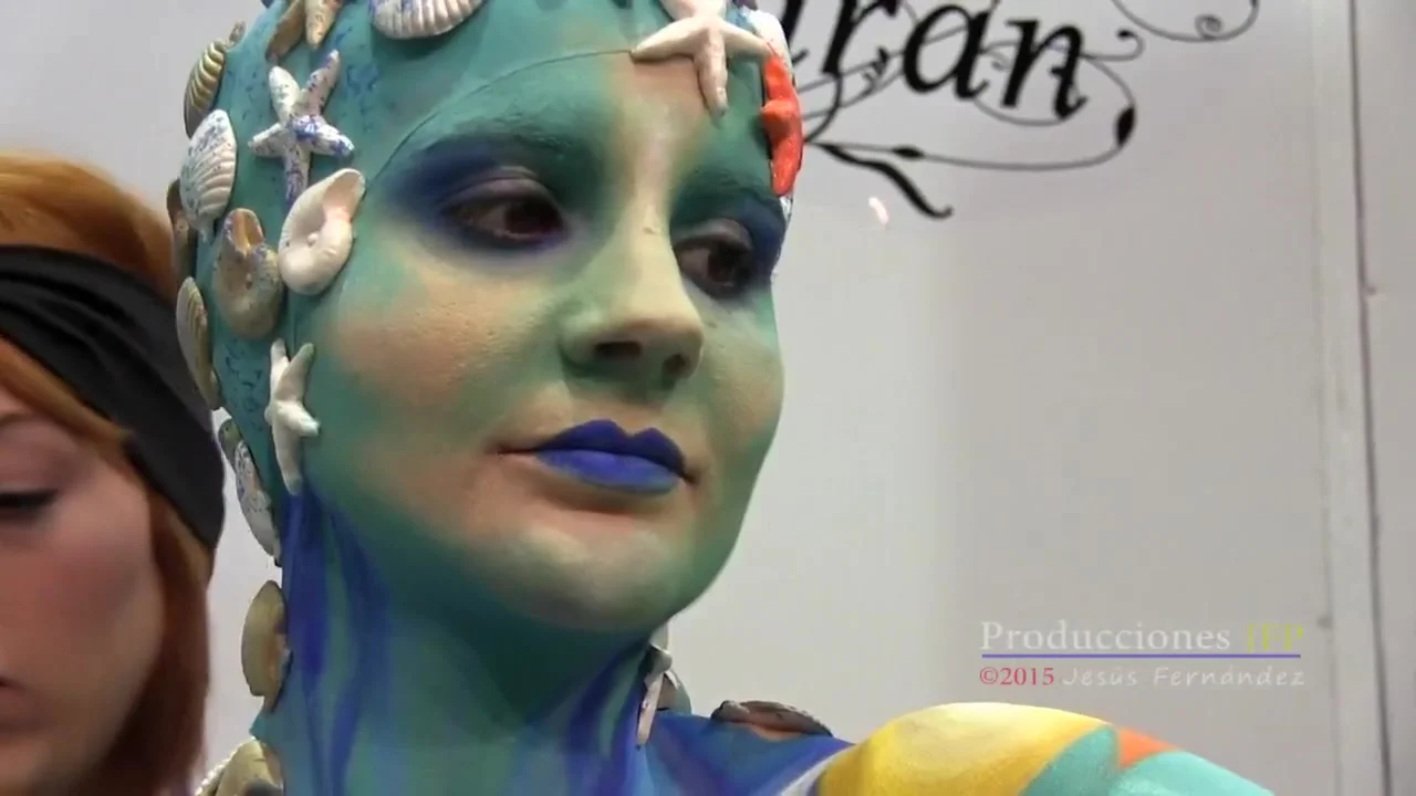 Naked Body Painting Color