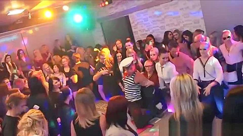 Step moms And Girlfriends Turn Dirty & Shameful At CFNM Stripper Night