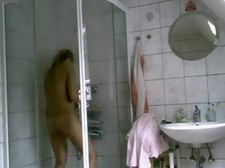 Catching her masturbate in the shower