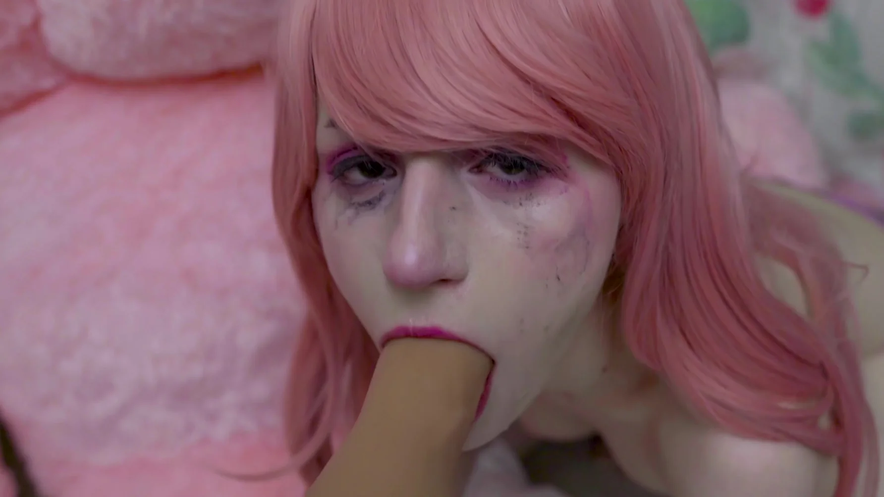 Messy Spit Covered Deepthroat