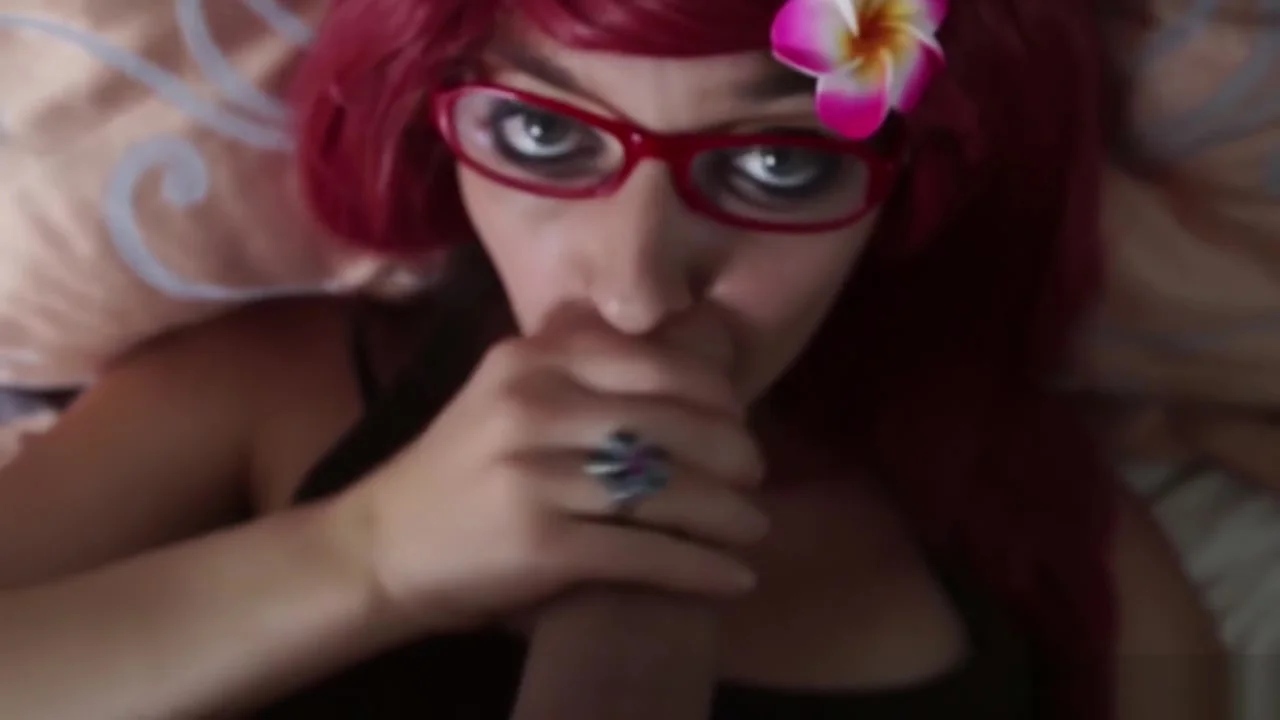 I train my nerdy 18 yo step sister to suck and get facial