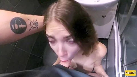 Mihanika69 - Fucked Club Slut In The Toilet On Student