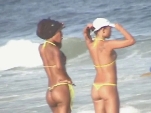 Two beauties on the beach
