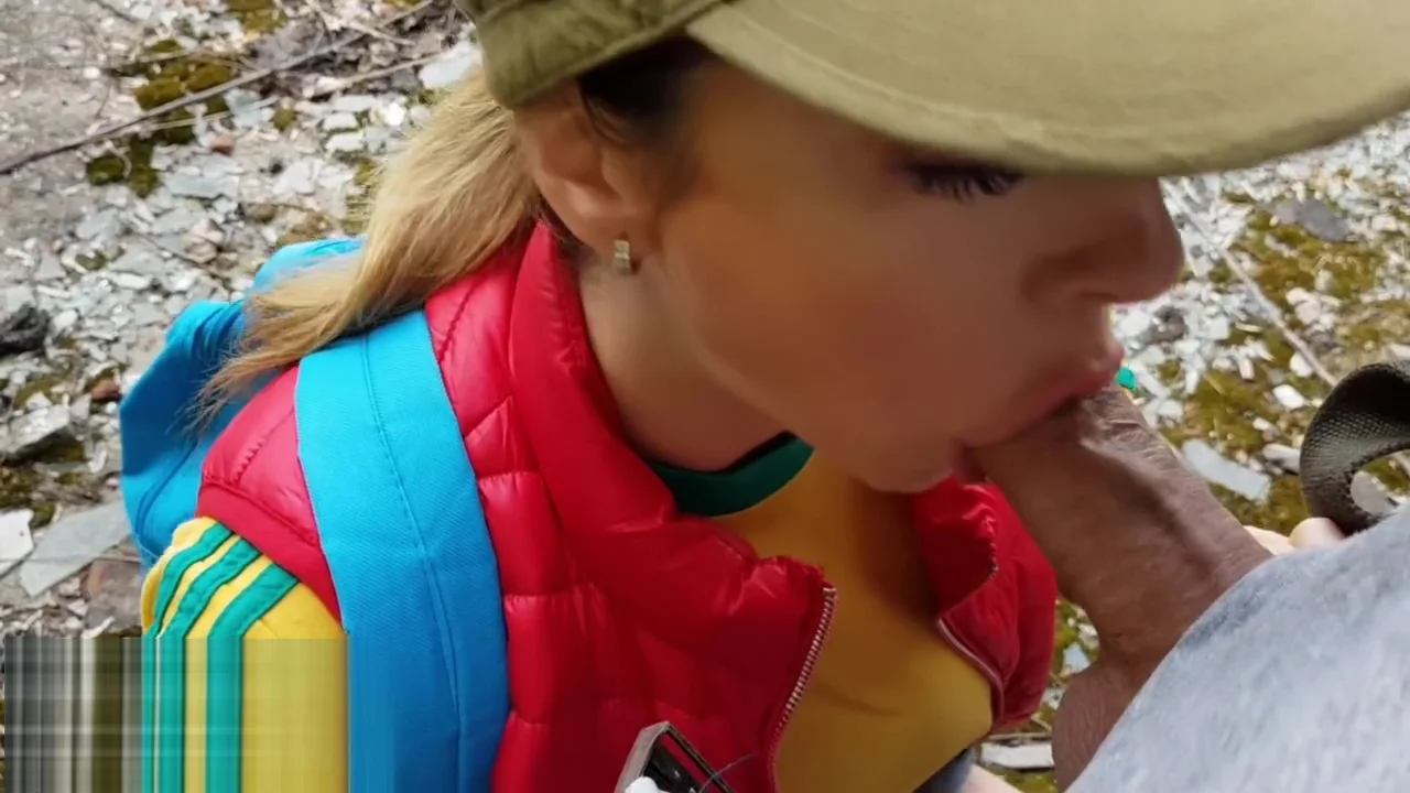 Graffiti girl caught and fucked by owner receive a cum in mouth