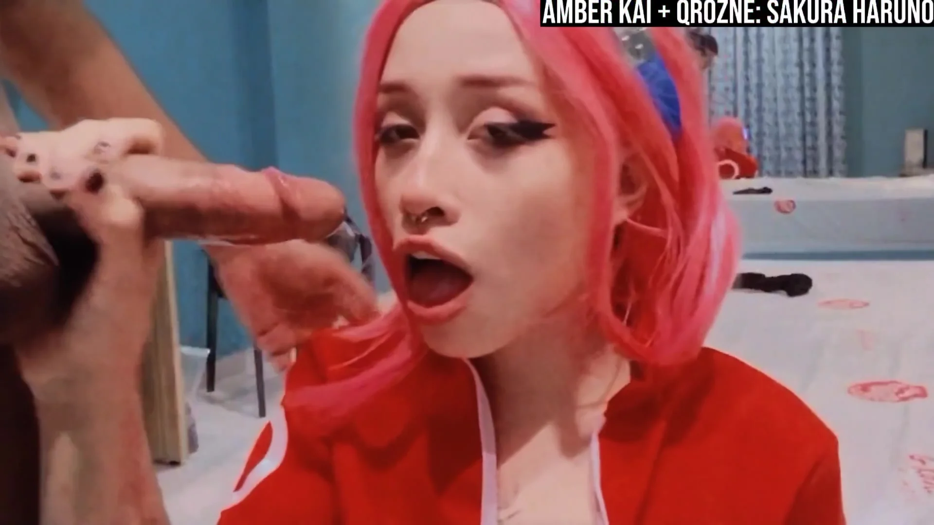 Sakura Cosplay Levando Pica Interracial Na Bucetinha Ft. Amber Kaki