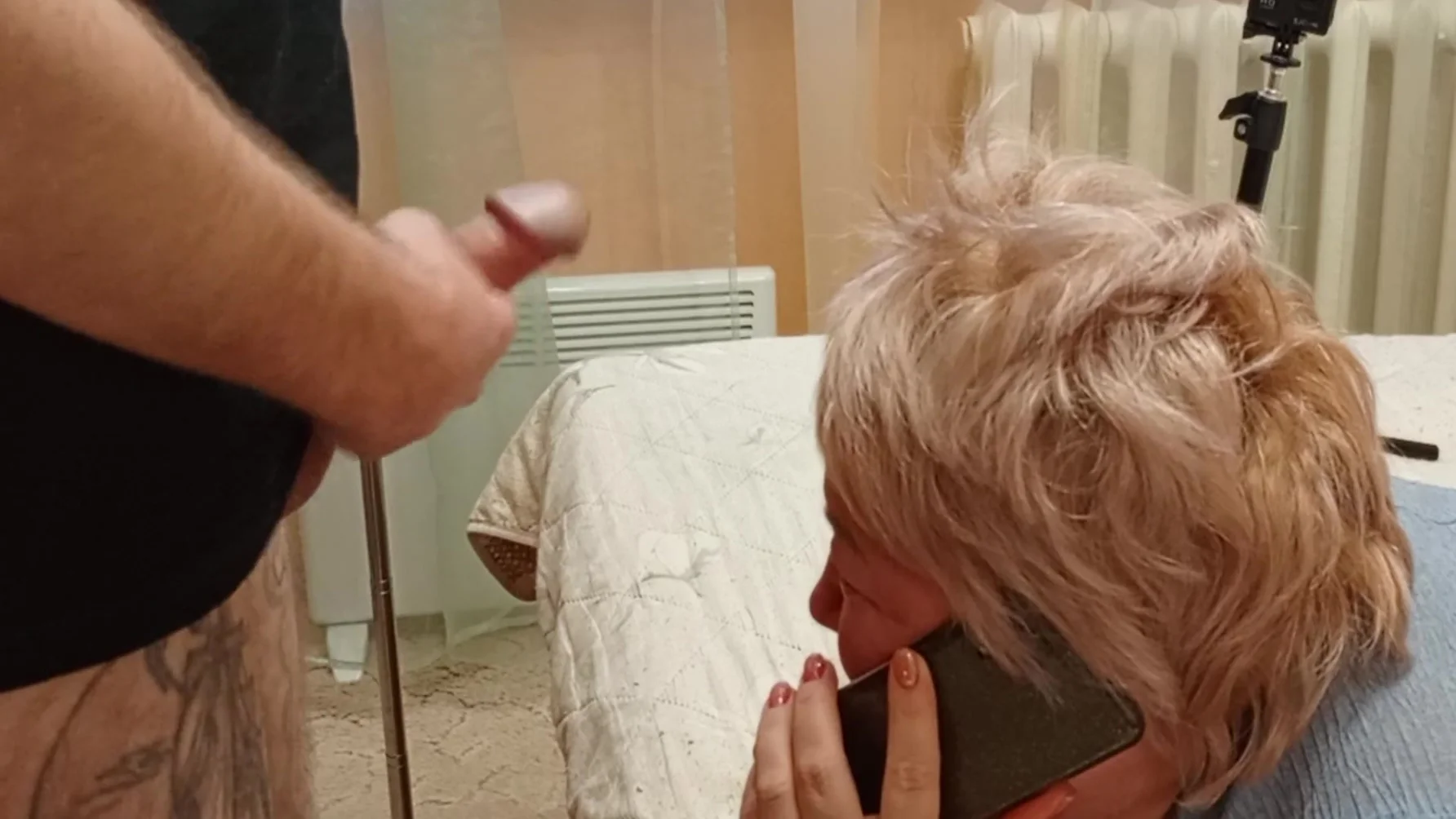 For Ignoring My Dick I Cum On My Stepmoms Hair