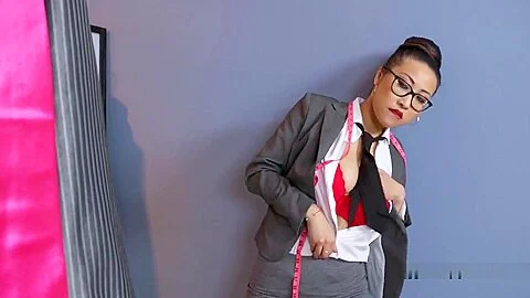 Big Boobs Milf Asian Tailor Fucks