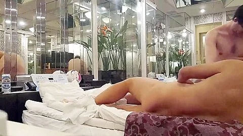 Shared in threesome with boyfriend and a Japanese guy