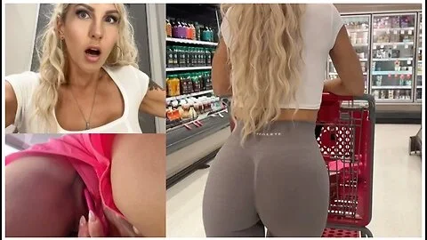 I Wore My Lush In Public Shopping At Target Wearing Alphalete Leggings Silent Cum In The Changeroom