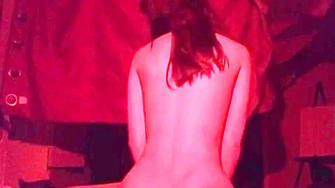 Beautiful Latina teen 18+ pillow humping