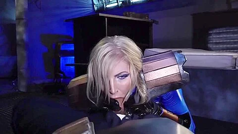 Georgie Lyall In Blonde Gets Fucked Hard In A Star Trek Porn Parody