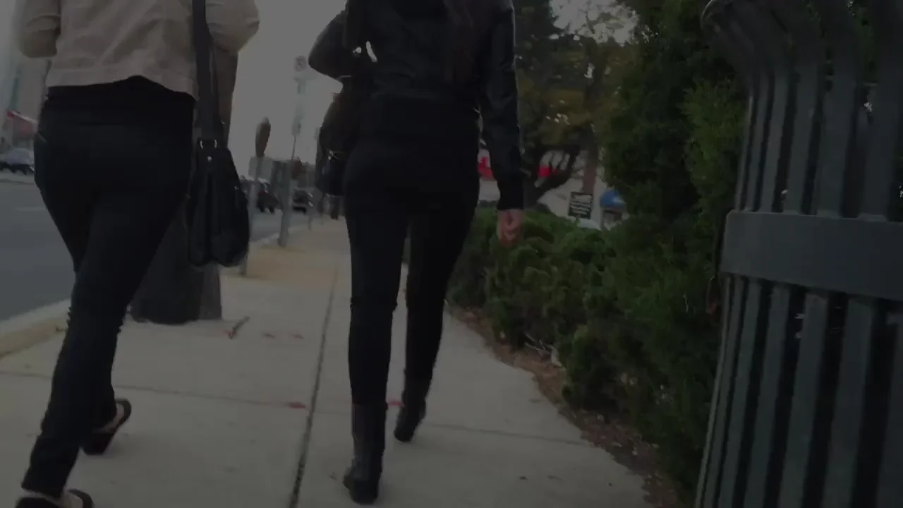 Goddess Hunt: Caught by Latina teens 18+ while booty creeping