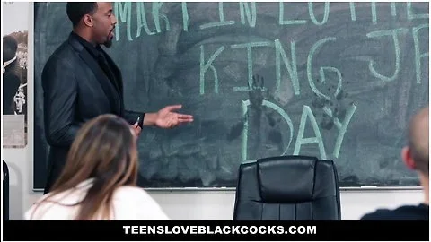 Big Black Dicking On MLK Day