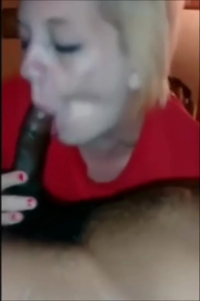 Blondie sucking and fucking a BBC