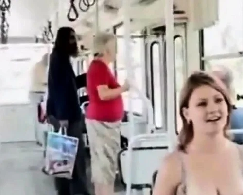 Public Slut - In The Tram