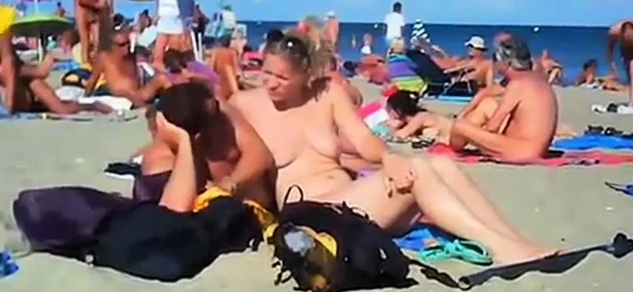 Swinger am Strand