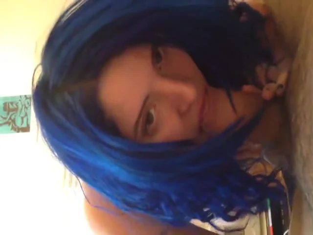 Blue Haired BBWs POV Screwing