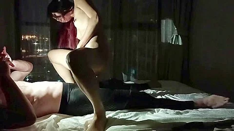 Asian Tinder Slut Loves Big Dick In Her Ass!