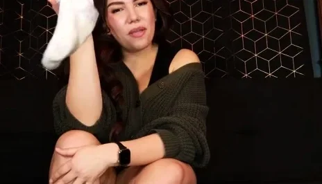 Sweaty Sock-Sniffing Loser Pov – Elena De Luca Fetish and