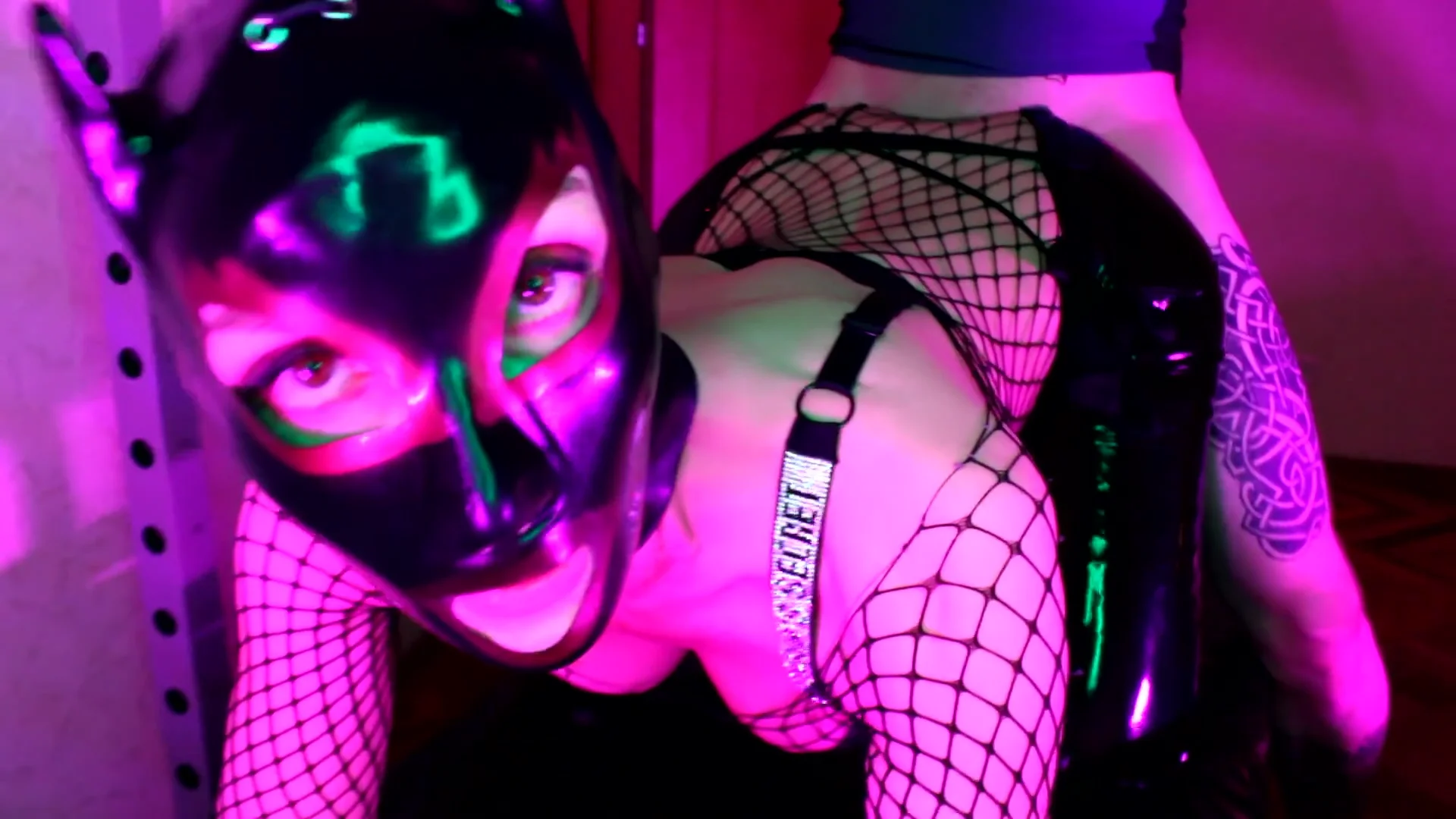 Eva Latex Sweet Blowjob Mask Fetish Milf Greed Hot Mature Kink Pvc Leggins Suck Big Dick Gonzo Tits