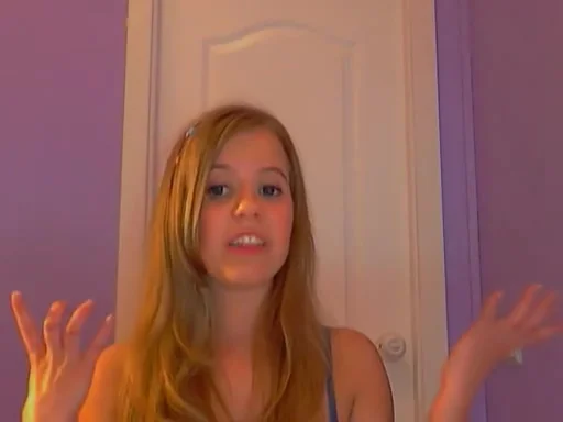 Home alone cute skinny babe teasing on webcam