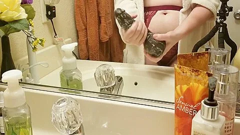 teen 18+ Slut Unboxes And Fucks First Bbc Dildo 1 Of 3