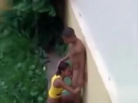 Outdoor sex with a Brazilian couple