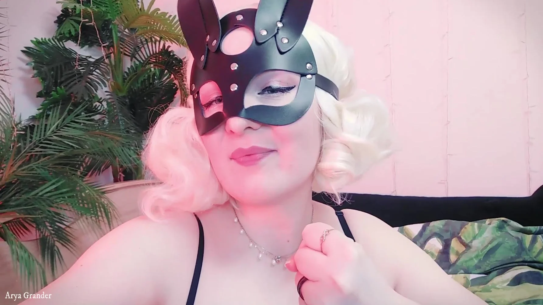 Arya Grander - Joi Wearing Rabbit Mask Dirty Talk Pov