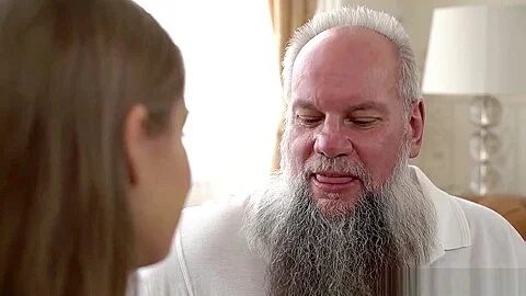 Naughty teen Tiffany Tatum makes grandpas day better