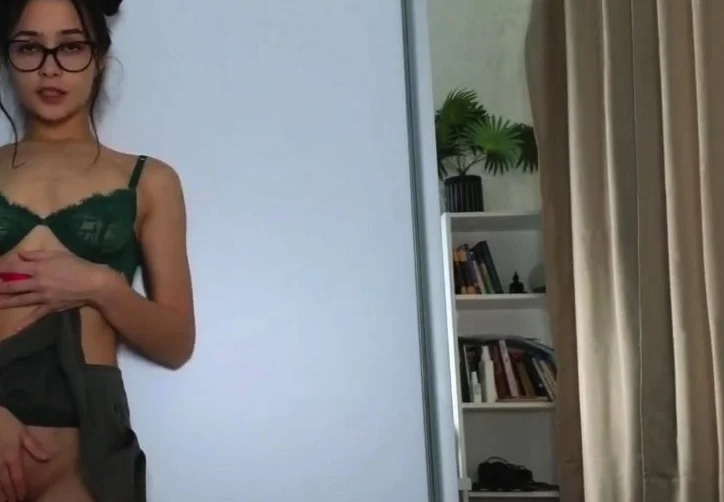 Elegant hot office lady