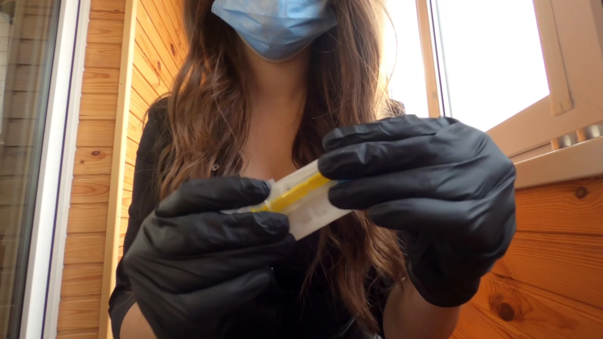 Asmr Nurse Asmr Doctor Dentist Black Gloves Latex